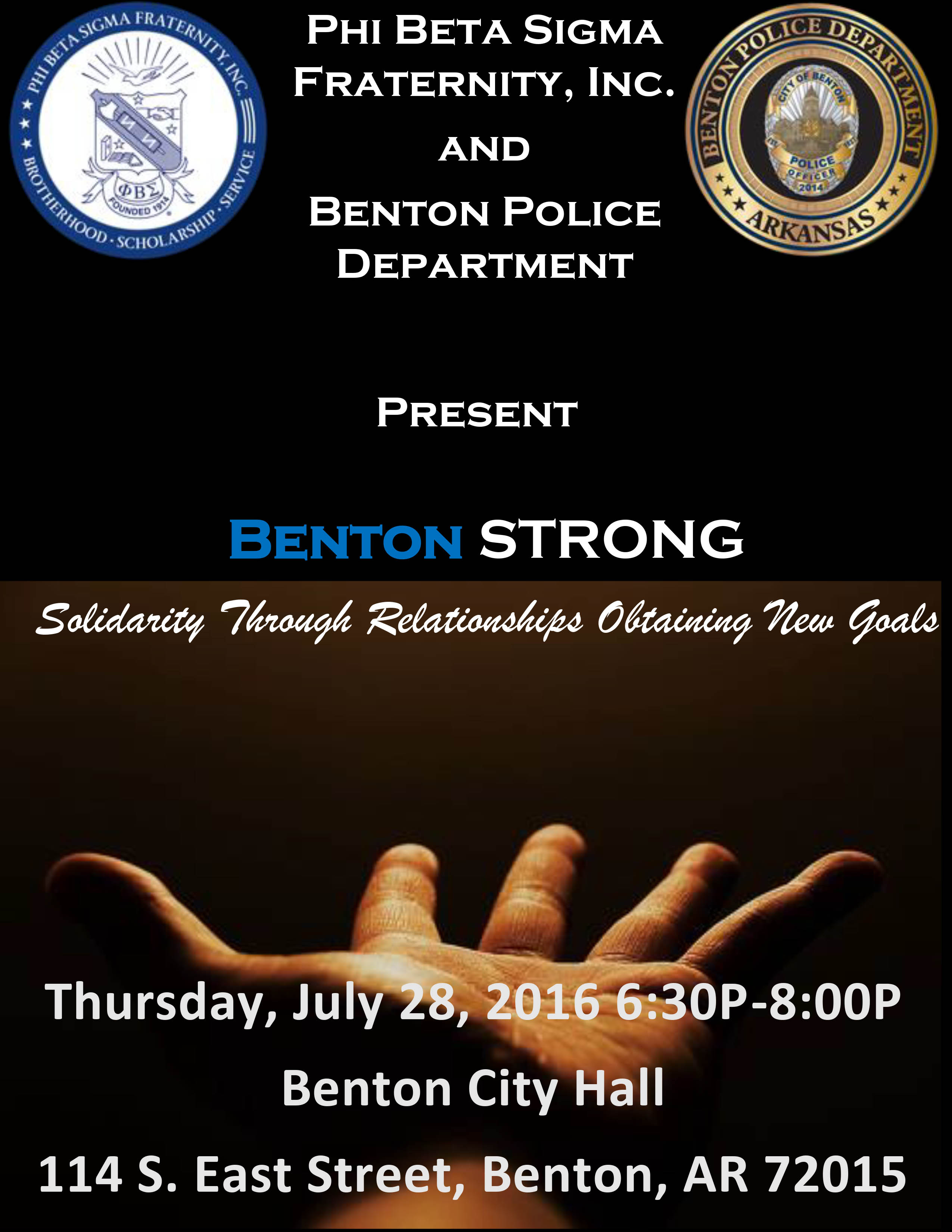 Benton Strong flyer