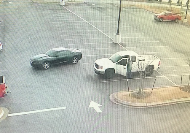 Suspect Vehicles at Academy Sports