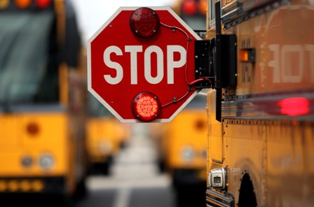 school bus stop sign