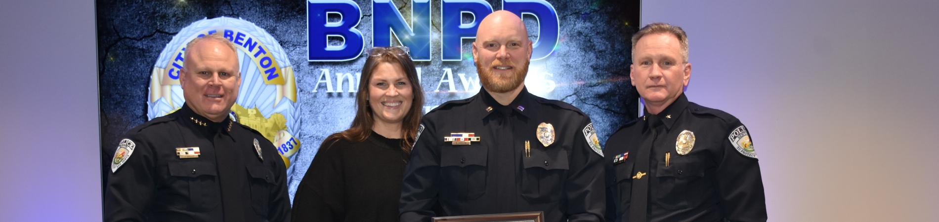 Lt. Ronnie Davidson promoted to Captain